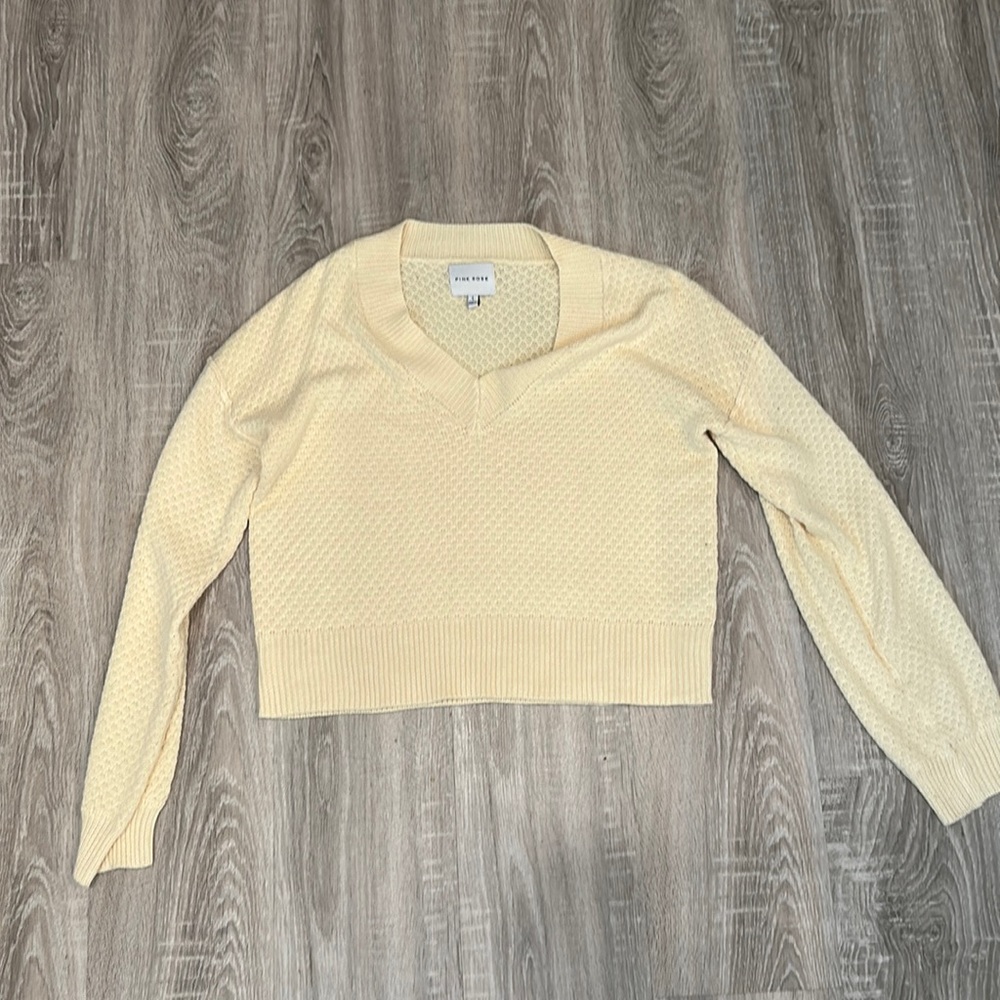 Light Weight Yellow Sweater